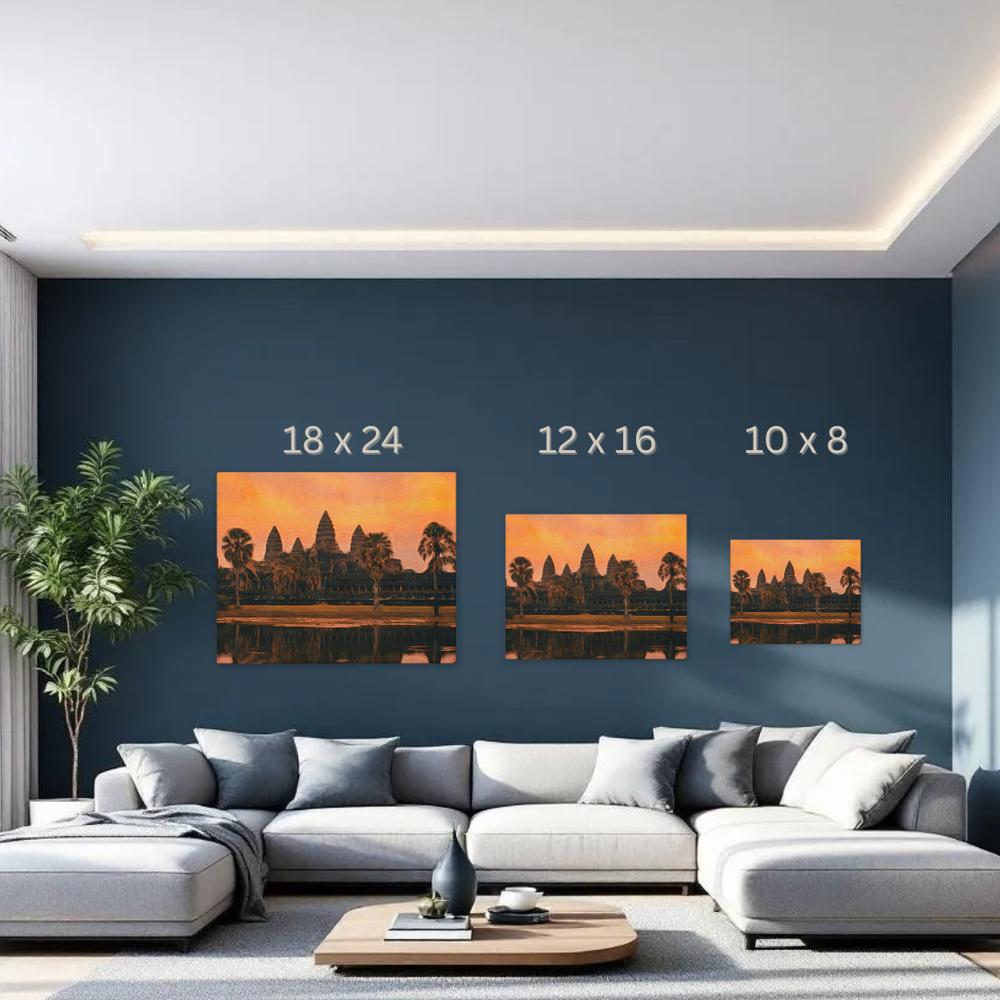 Angkor Wat | Original Series Gallery Canvas detail
