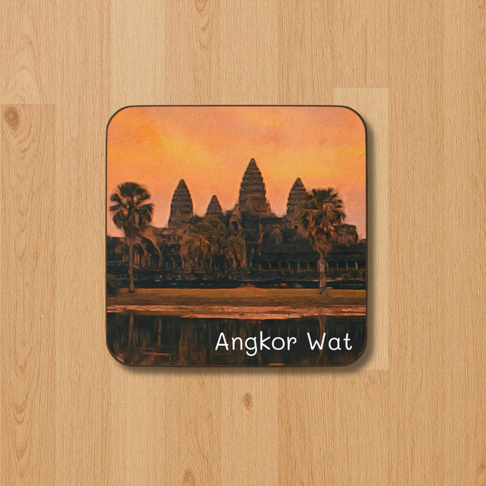 Angkor Wat | Original Series Hardboard Coaster