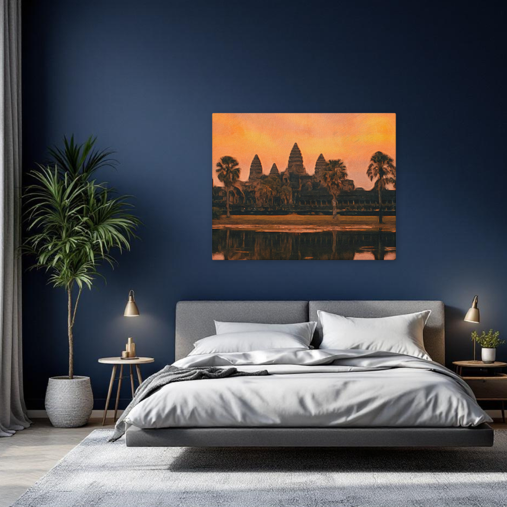 Angkor Wat | Original Series Gallery Canvas detail