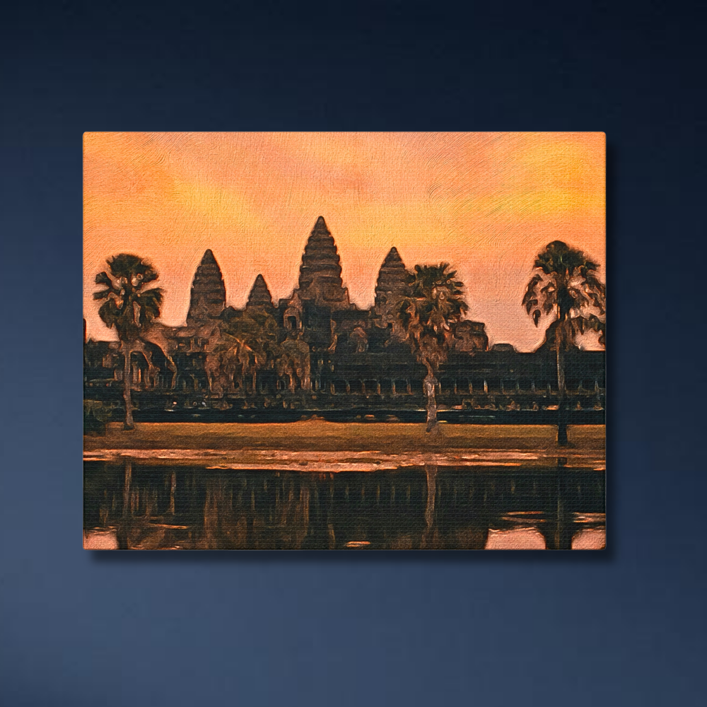 Angkor Wat | Original Series Gallery Canvas detail