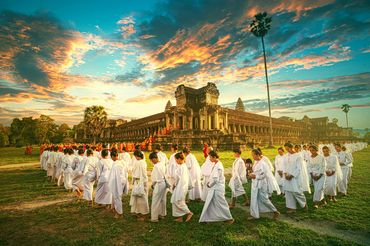 Archival study of Khmer cultural texture