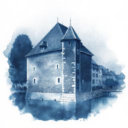 Annecy canvas wall art