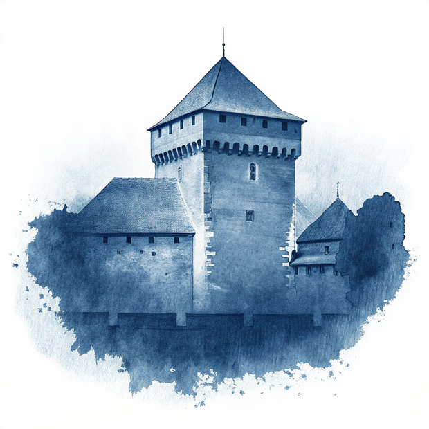 Annecy watercolor