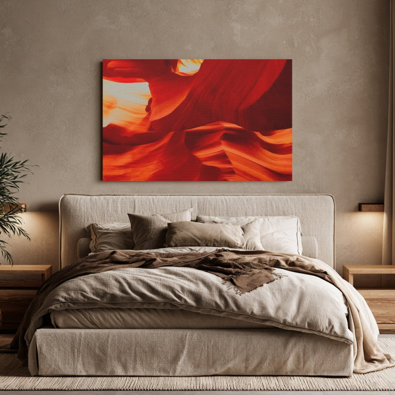 Slot Canyon Sandstone Waves — Antelope Canyon, Arizona, view 6