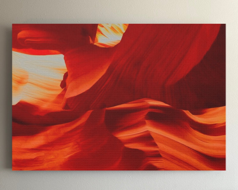 Slot Canyon Sandstone Waves — Antelope Canyon, Arizona