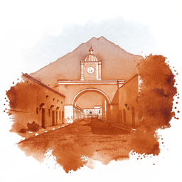 Antigua canvas wall art