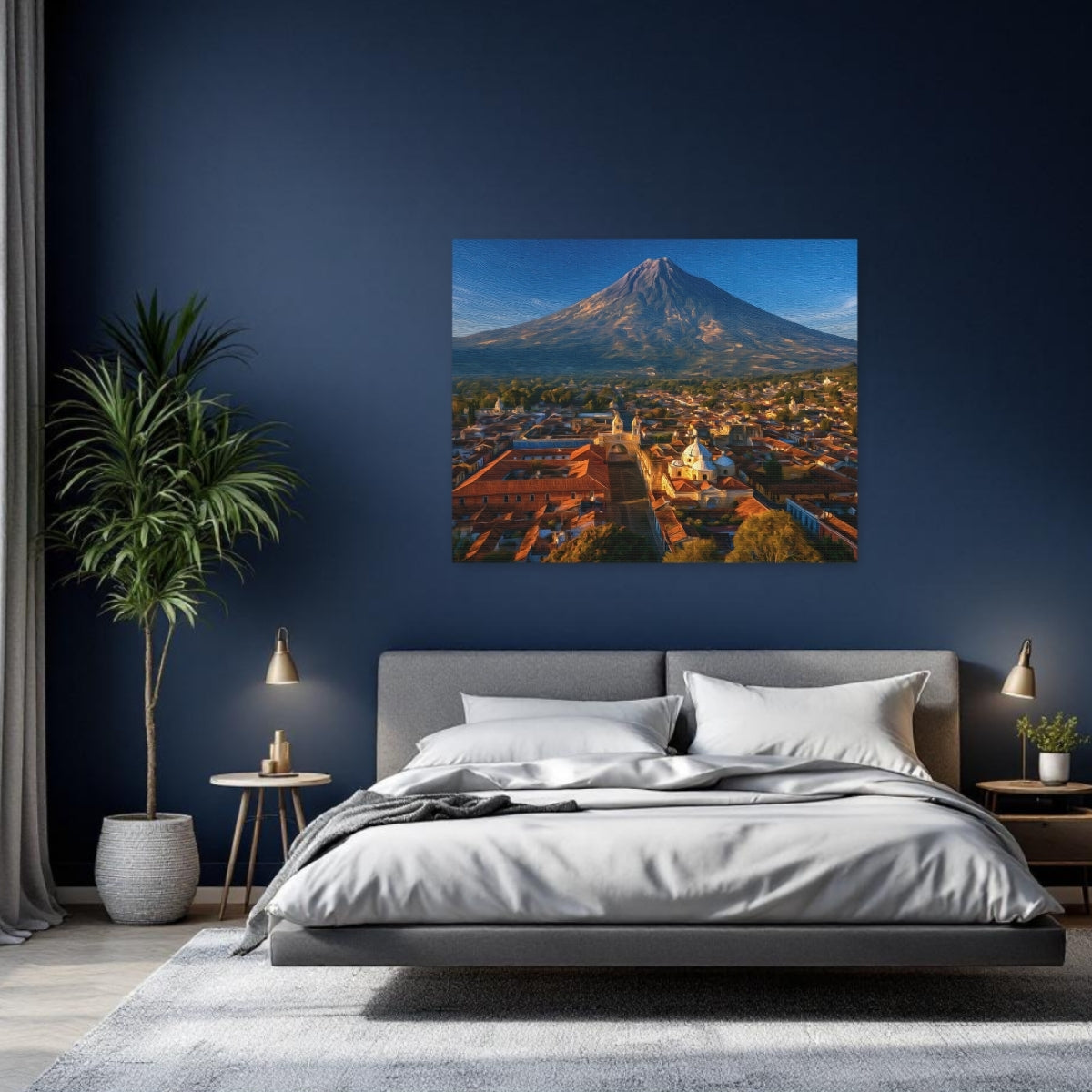 Antigua Guatemala Volcanic Skyline — Antigua, Guatemala, study 2