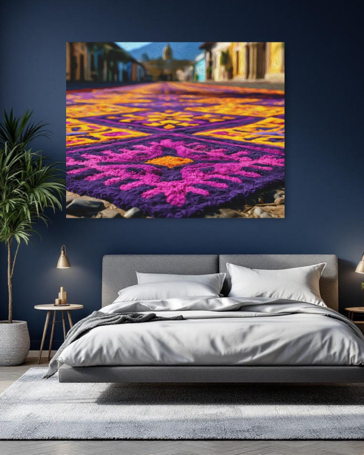 Antigua Semana Santa Alfombra — Antigua, Guatemala, study 1
