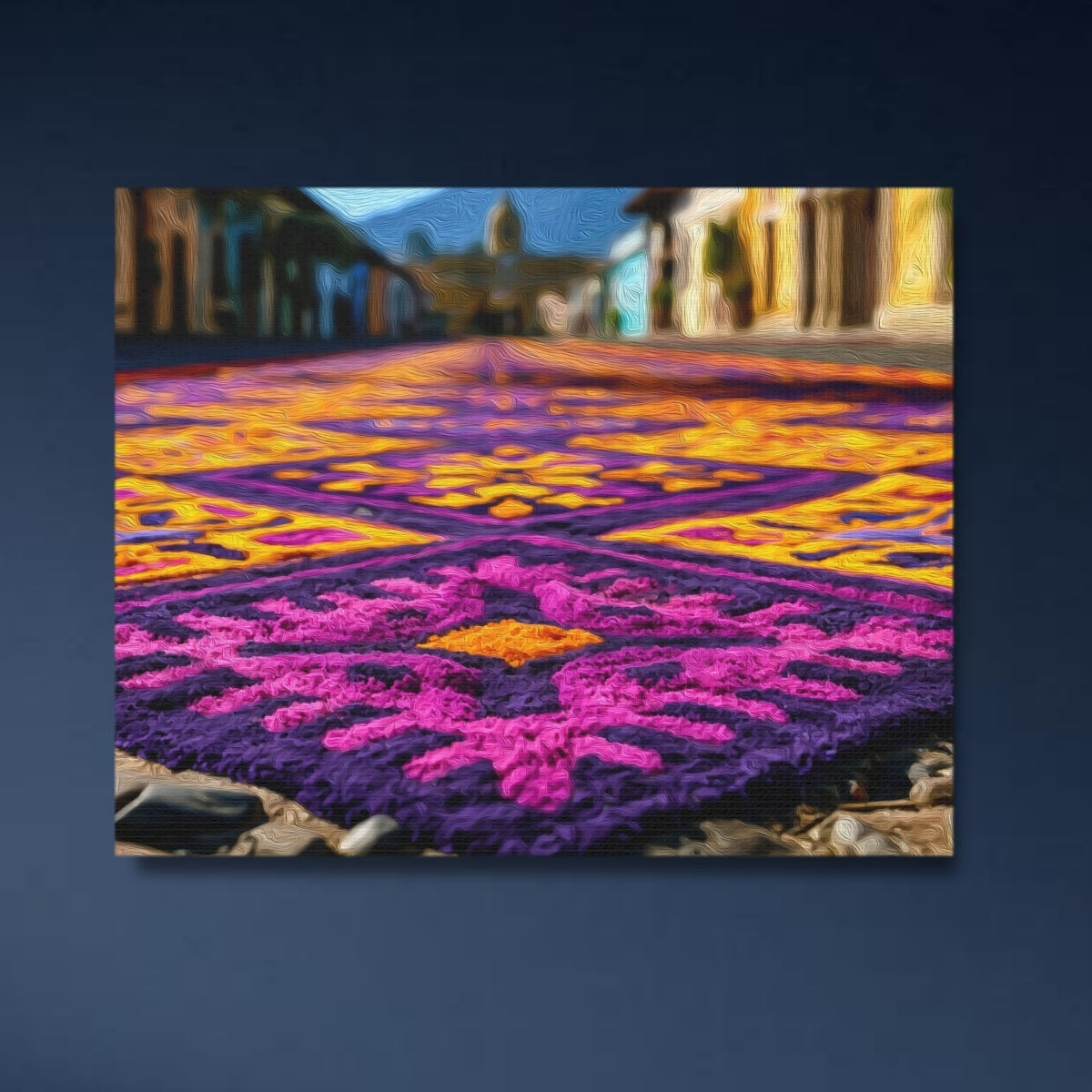 Antigua Semana Santa Alfombra — Antigua, Guatemala, study 4