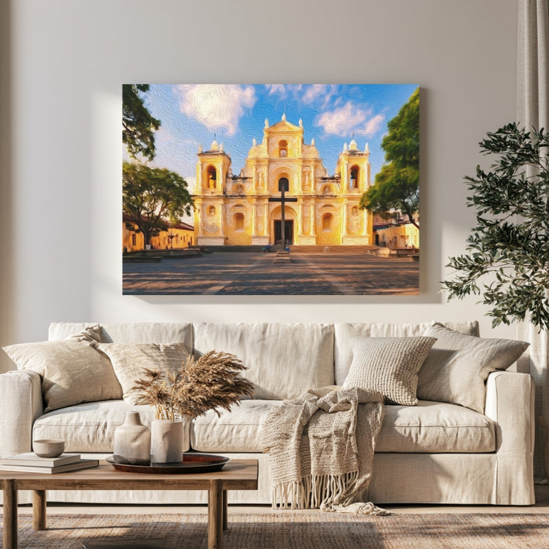 Merced Church Antigua Guatemala in a room — Antigua, Guatemala