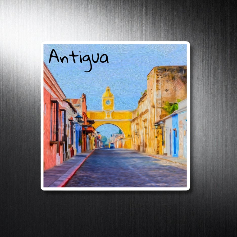 Antigua, Guatemala | Santa Catalina Arch Street | Original Series Decorative Magnet