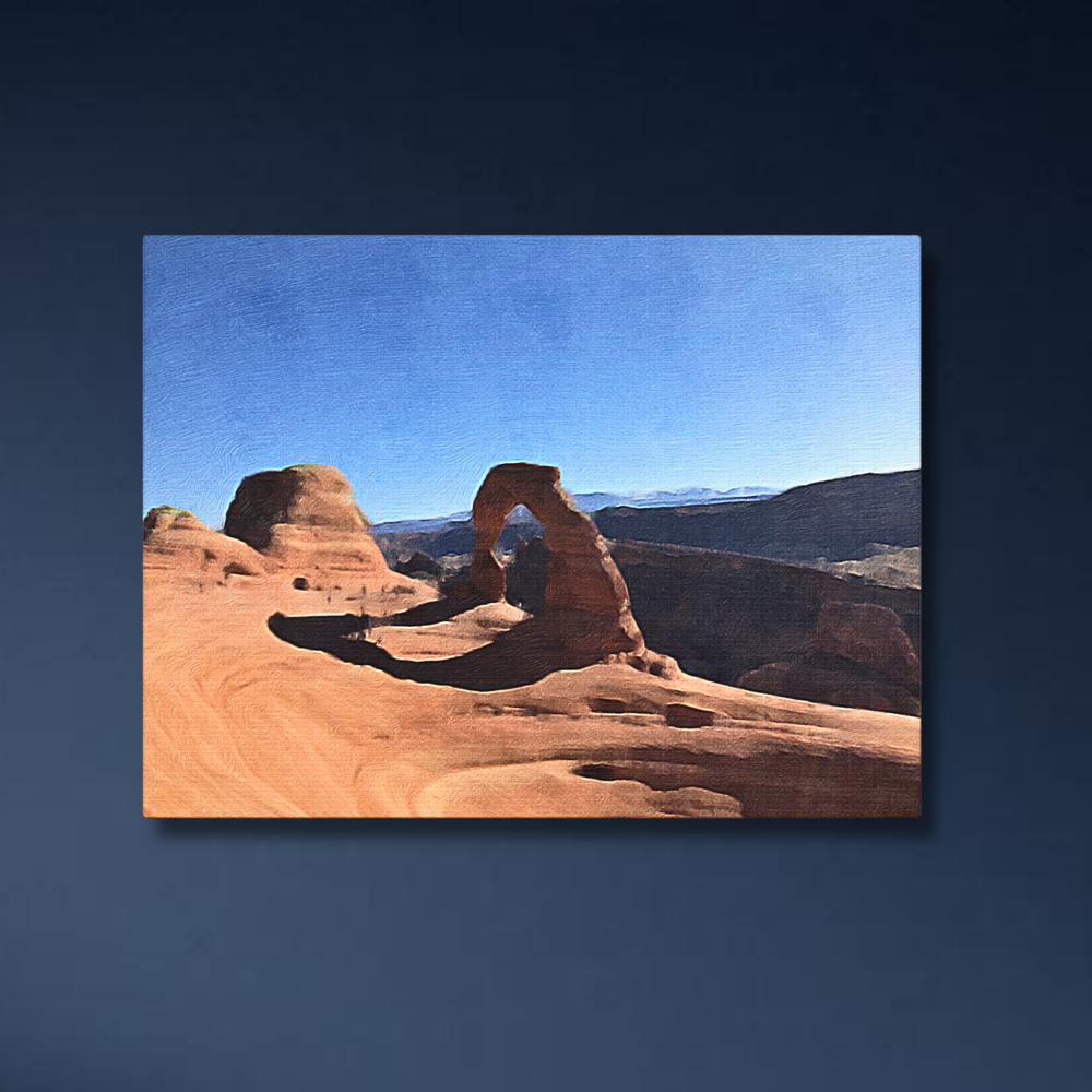 Arches National Park, USA | Original Series Canvas detail