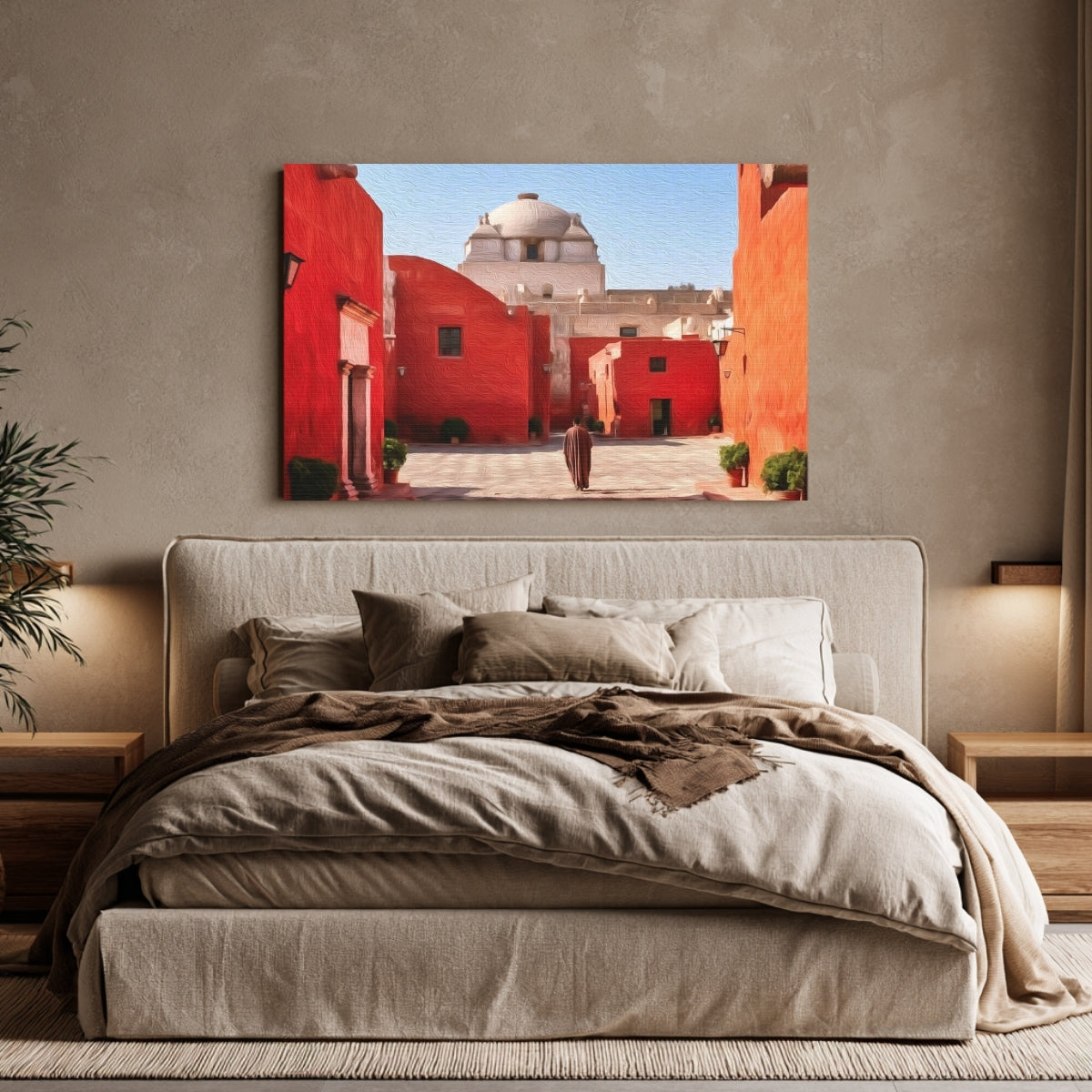 Santa Catalina Monastery Courtyard — Arequipa, Peru, view 4