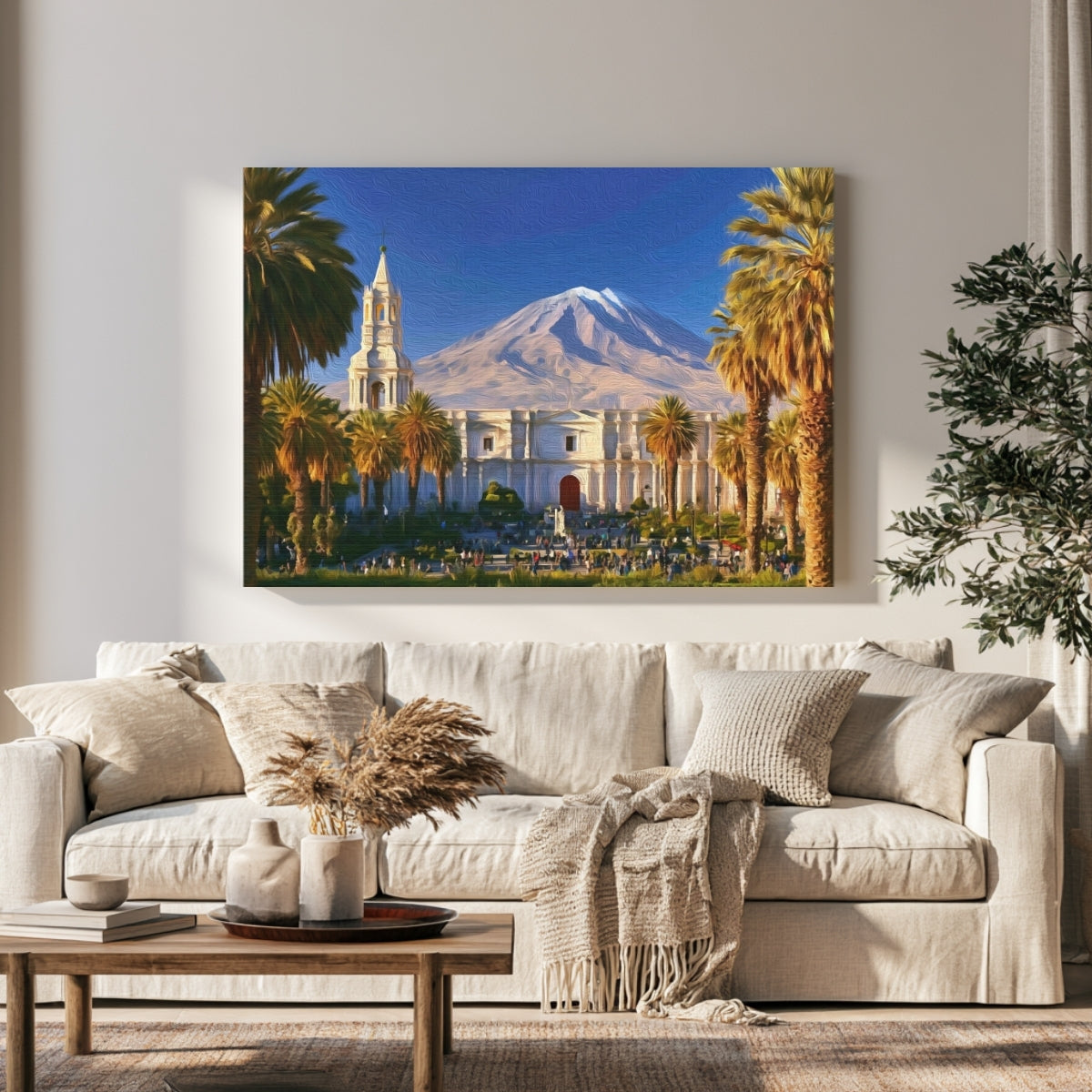Arequipa Cathedral Plaza de Armas — Arequipa, Peru, view 1