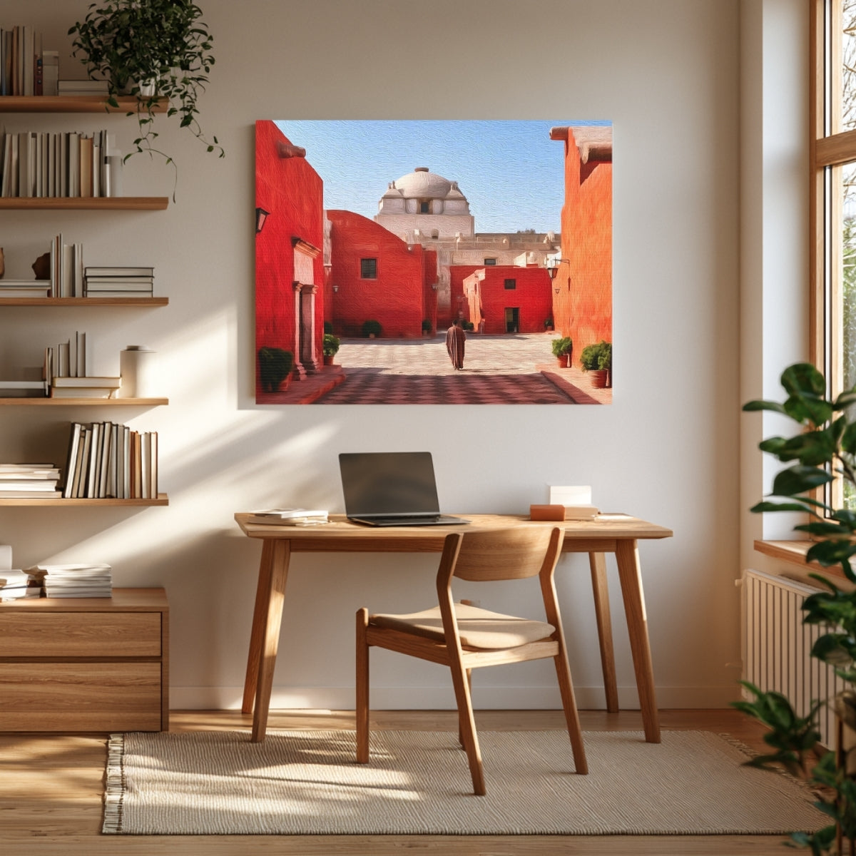 Santa Catalina Monastery Courtyard — Arequipa, Peru, view 3