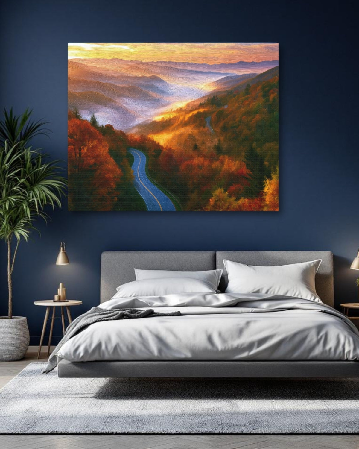 Blue Ridge Parkway Autumn — Asheville, North Carolina, study 1