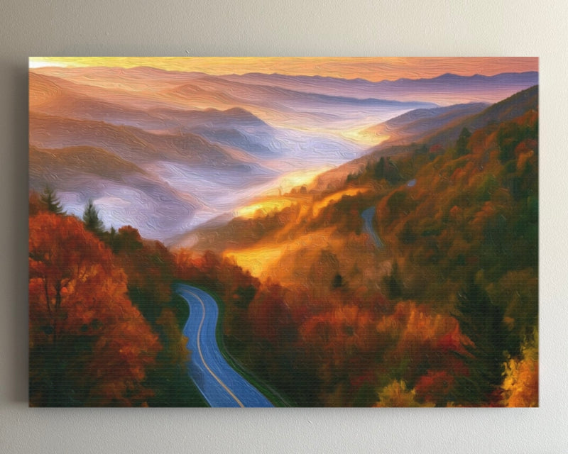 Blue Ridge Parkway Autumn — Asheville, North Carolina