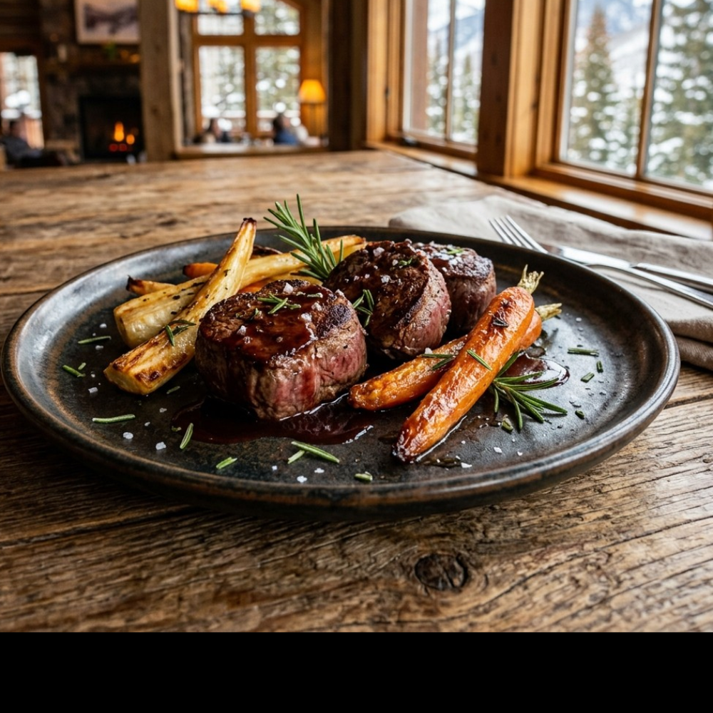 Local cuisine study in Aspen, Colorado