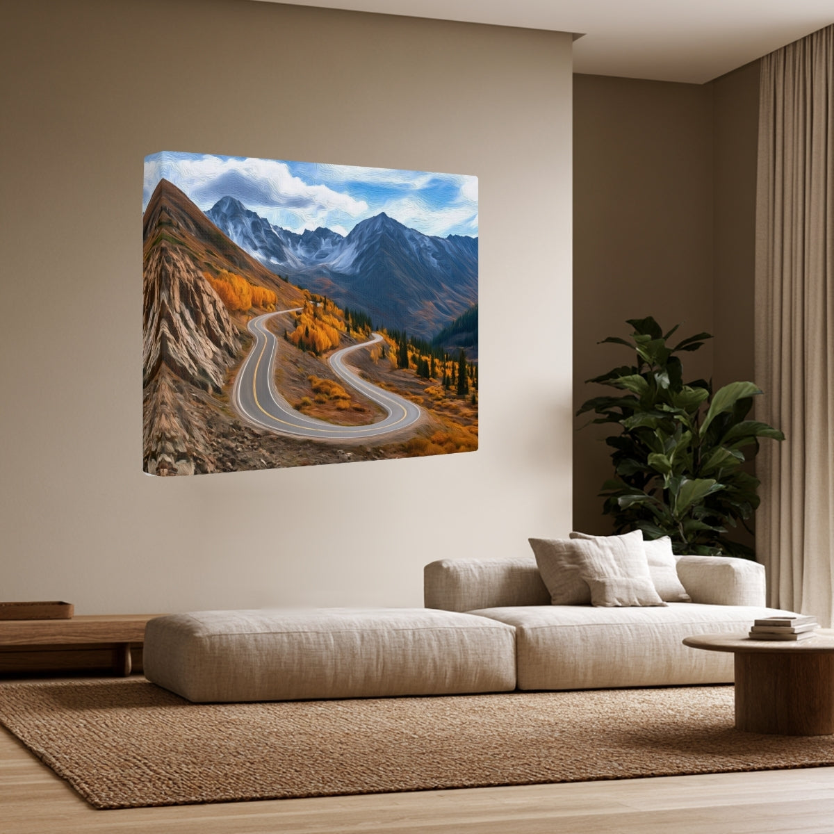 Independence Pass Winding Road — Aspen, Colorado, view 2