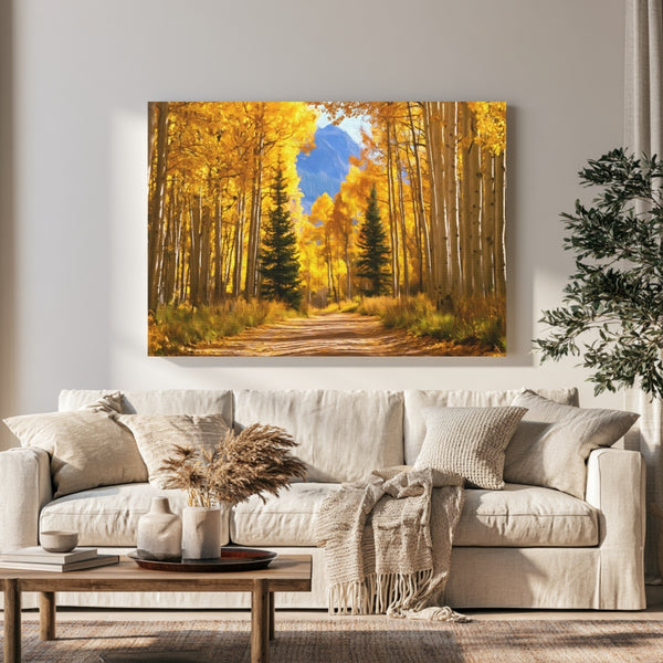 Aspen Grove Forest Path