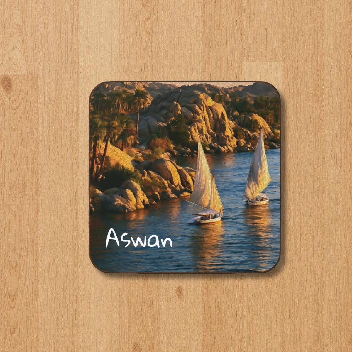 Feluccas on the Nile — Aswan, Egypt, study 1
