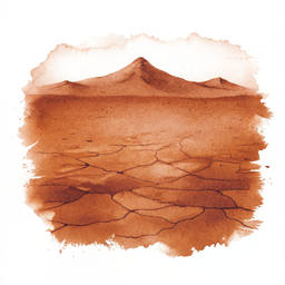 Atacama Desert canvas wall art