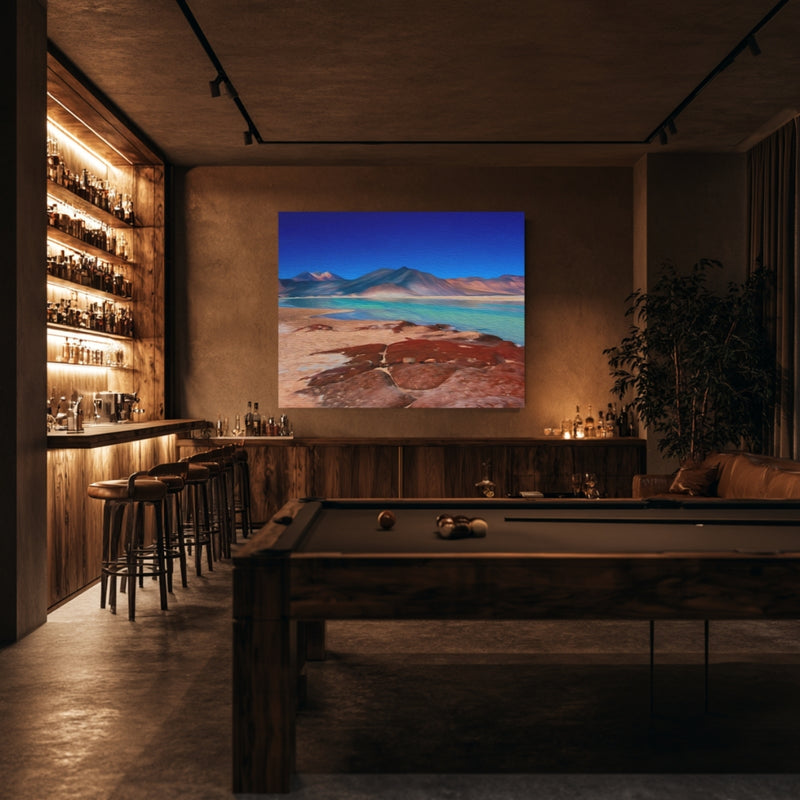Atacama Desert Salt Lake — Atacama Desert, Chile, view 7
