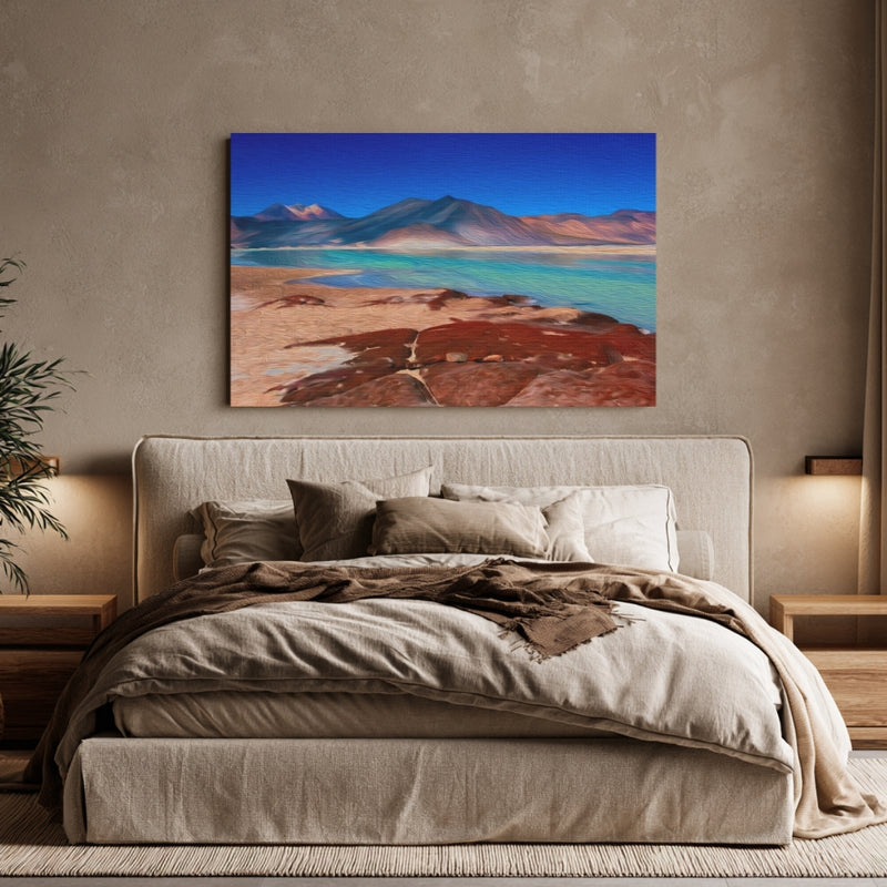 Atacama Desert Salt Lake — Atacama Desert, Chile, view 6