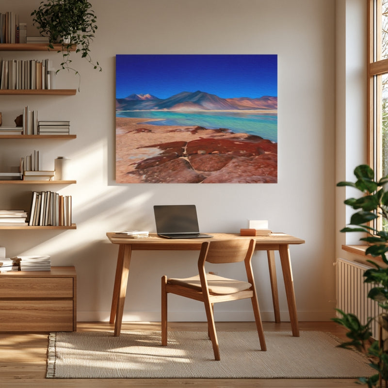 Atacama Desert Salt Lake — Atacama Desert, Chile, view 4