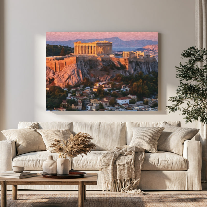 Acropolis at Golden Hour — Athens, Greece, view 1