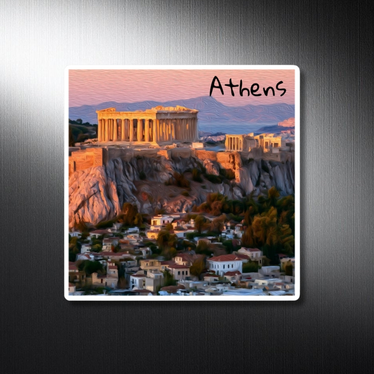 Acropolis at Golden Hour — Athens, Greece, study 1