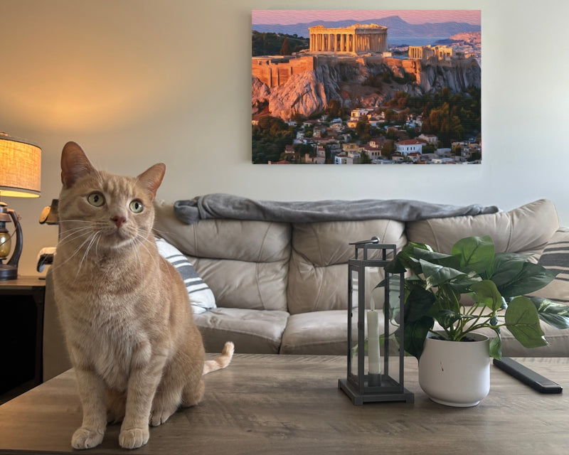Acropolis at Golden Hour — Athens, Greece, view 2
