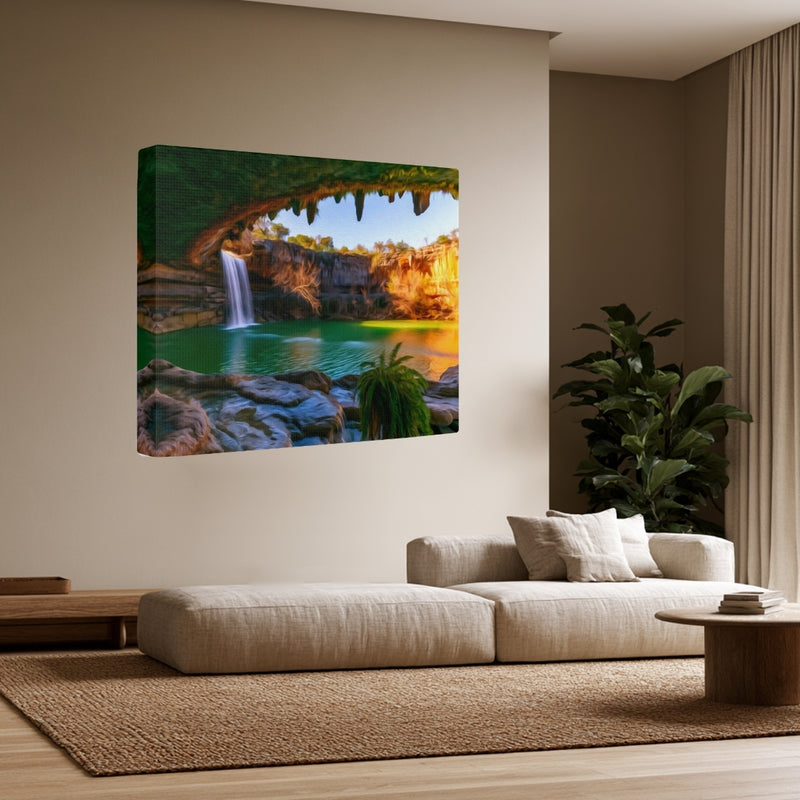 Austin Natural Swimming Grotto — Austin, Texas, view 3