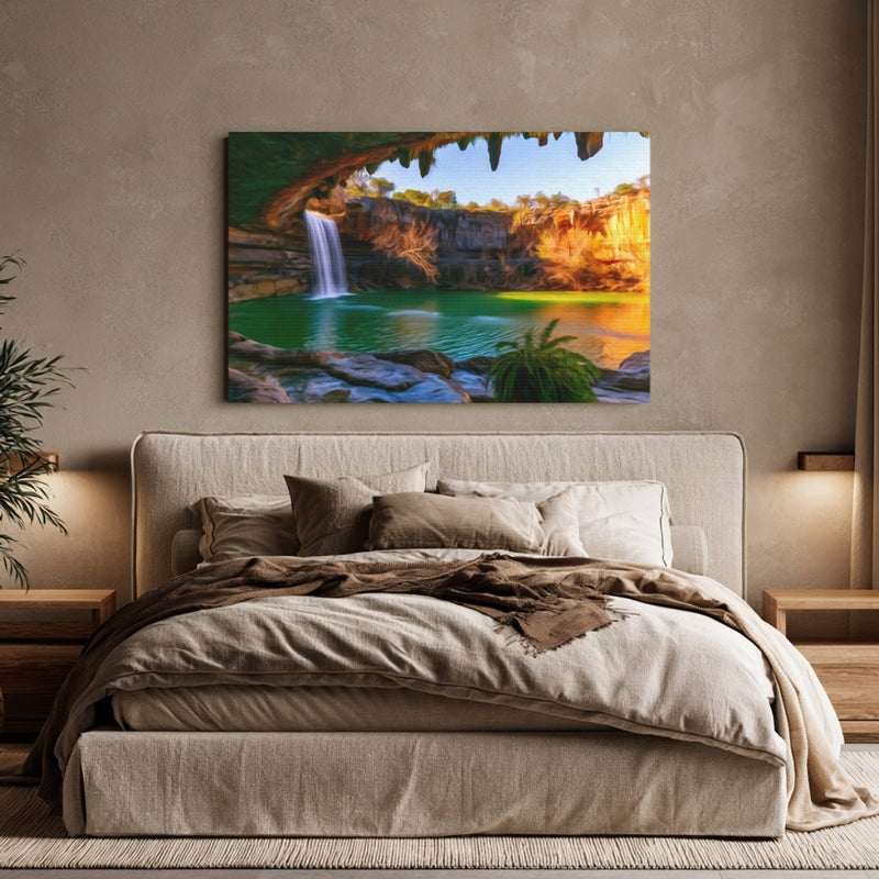 Austin Natural Swimming Grotto — Austin, Texas, view 6