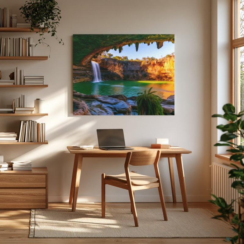 Austin Natural Swimming Grotto — Austin, Texas, view 4