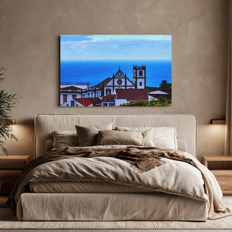 Azores Coastal Church Village — Azores, Portugal, view 6