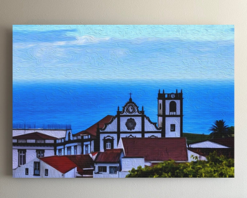 Azores Coastal Church Village — Azores, Portugal