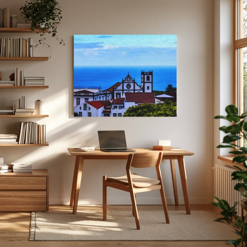 Azores Coastal Church Village — Azores, Portugal, view 4