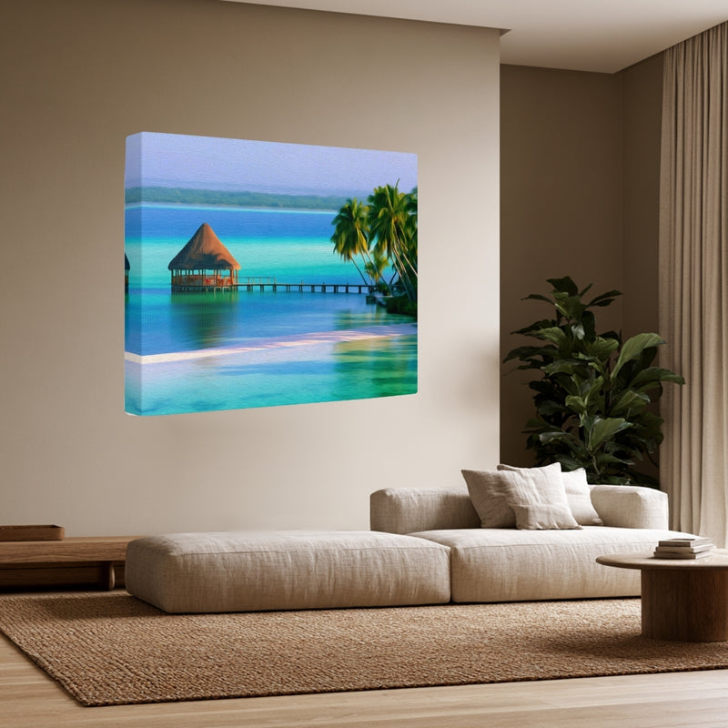 Bacalar Lagoon Overwater Palapa — Bacalar, Mexico, view 3