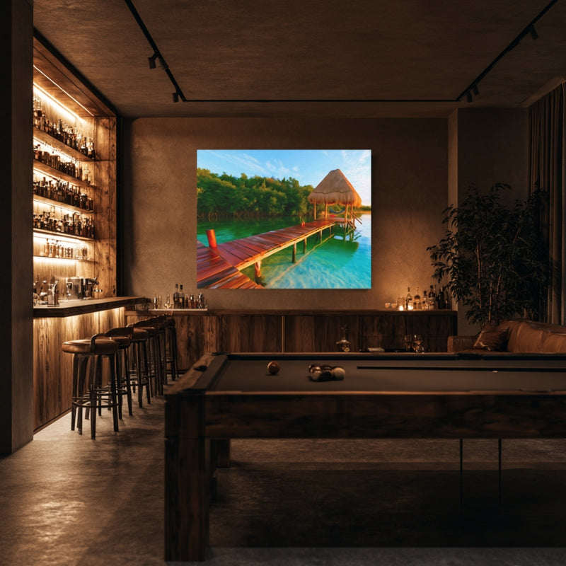 Bacalar Lagoon Palapa Dock — Bacalar, Mexico, view 7