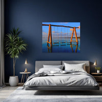 Lagoon Swings at Dusk — study 2 thumbnail