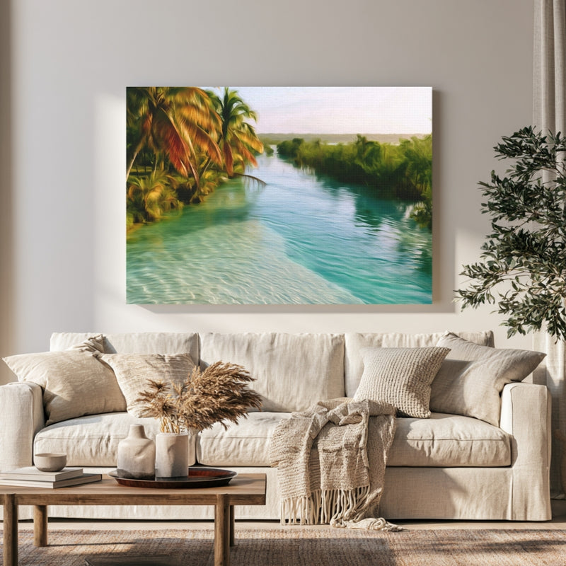 Bacalar Lagoon Canal — Bacalar, Mexico, view 1