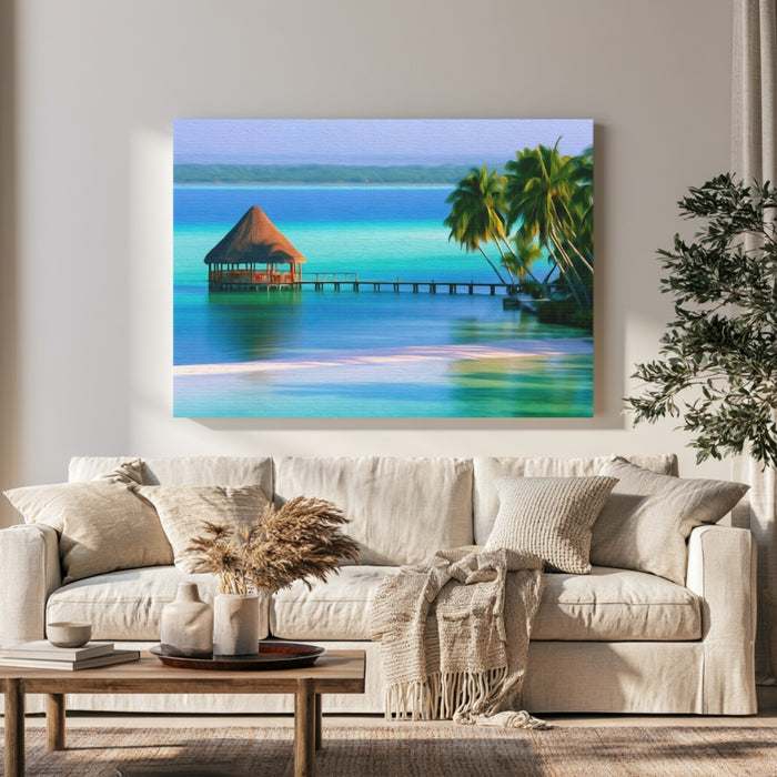 Bacalar Lagoon Overwater Palapa