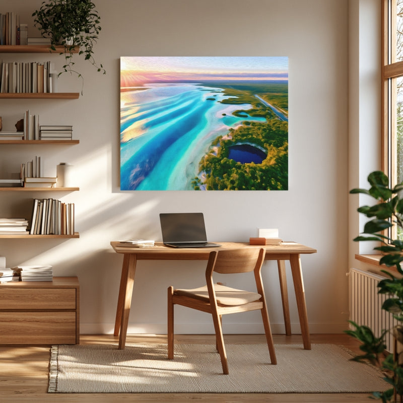 Lake Bacalar Seven Colors — Bacalar, Mexico, view 4