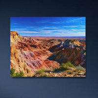 Colorful Badlands Canyon Vista — close-up thumbnail