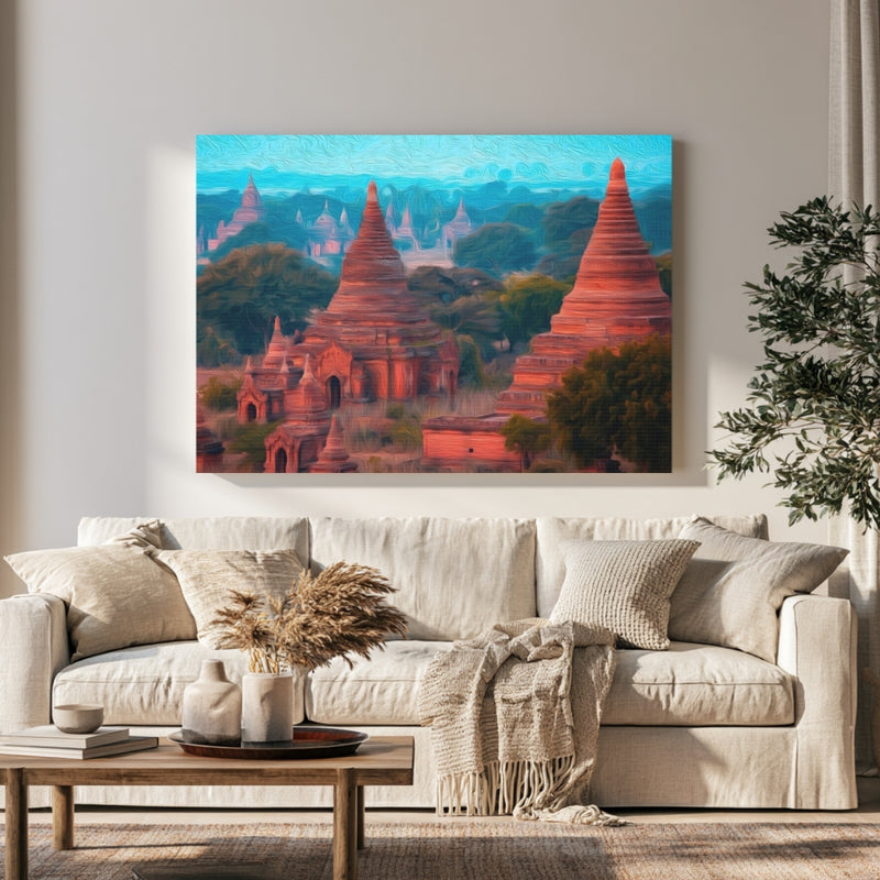 Ancient Temples of Bagan — Bagan, Myanmar, view 1