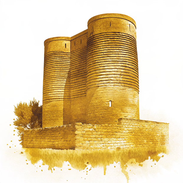 Baku watercolor