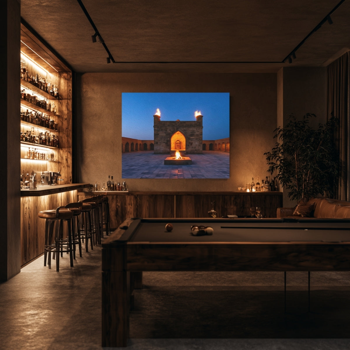 Ateshgah Fire Temple Courtyard — Baku, Azerbaijan, view 5
