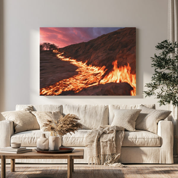 Yanar Dag Burning Hill
