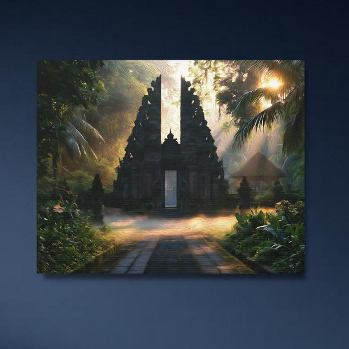 Bali, Indonesia | Balinese Split Gate Temple | Original Series Gallery Canvas